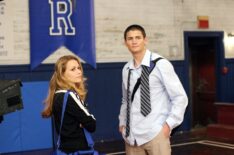 Bethany Joy Lenz, James Lafferty as Haley and Nathan in 'One Tree Hill' Season 3