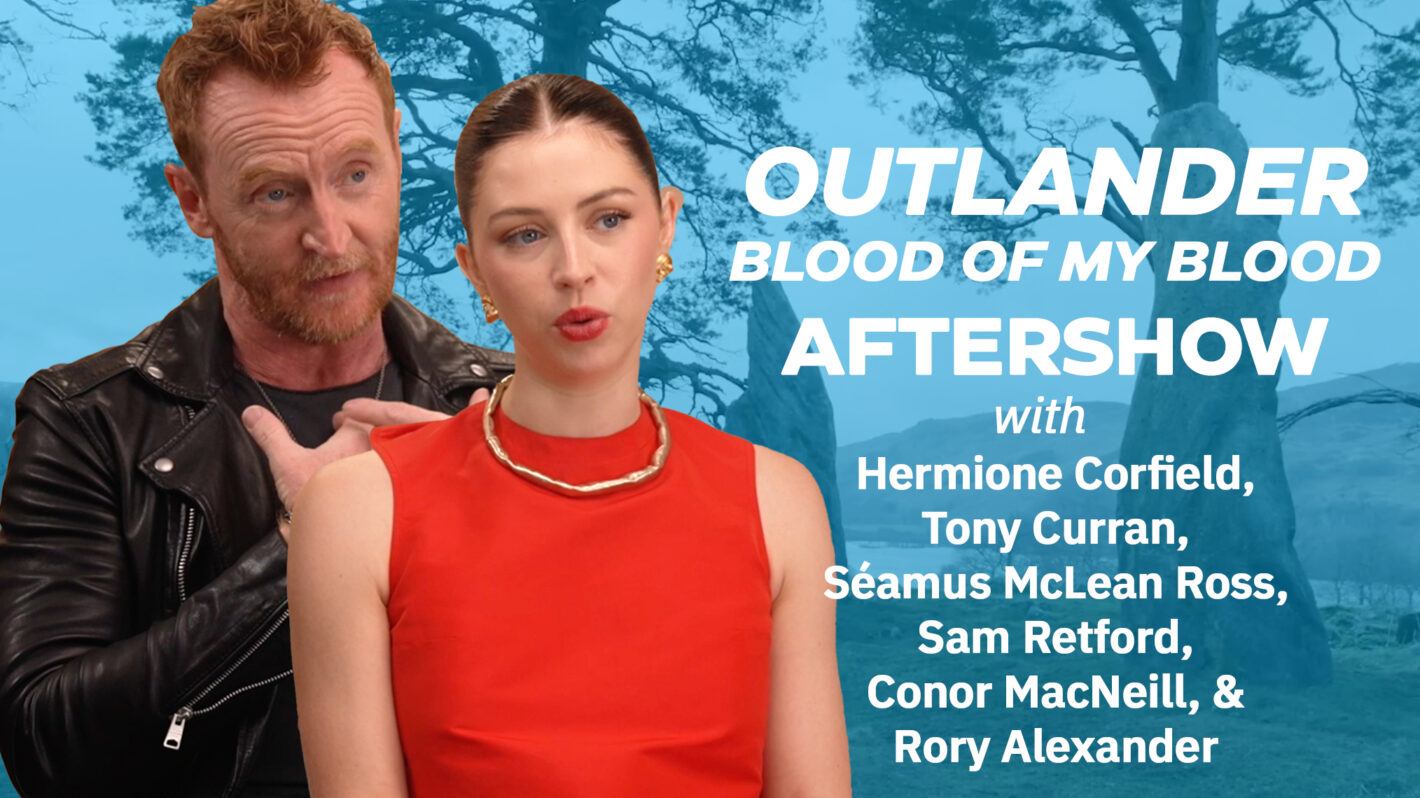 Hermione Corfield and Tony Curran for 'Outlander: Blood of My Blood' Aftershow