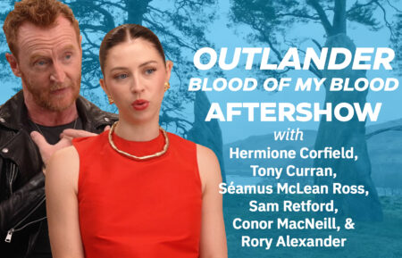 Hermione Corfield and Tony Curran for 'Outlander: Blood of My Blood' Aftershow