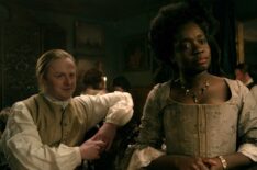 Conor MacNeill and Madeline Appiah in 'Outlander: Blood of My Blood'