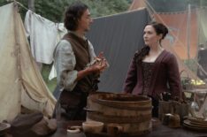 Rory Alexander and Sadhbh Malin in 'Outlander: Blood of My Blood' Season 1