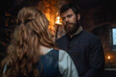 Harriet Slater and Sam Retford in 'Outlander: Blood of My Blood' Season 1