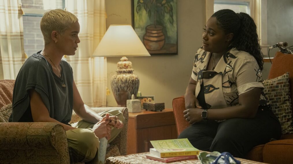 Elizabeth Faith Ludlow and Danielle Brooks in 'Peacemaker' Season 2