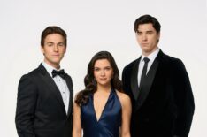 Evan Roderick, Katie Stevens, and Lachlan Quarmby of 'Providence Falls'