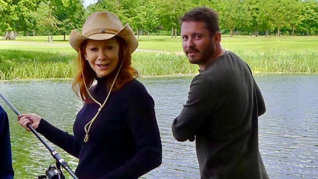 Reba McEntire and Brandon Blackstock