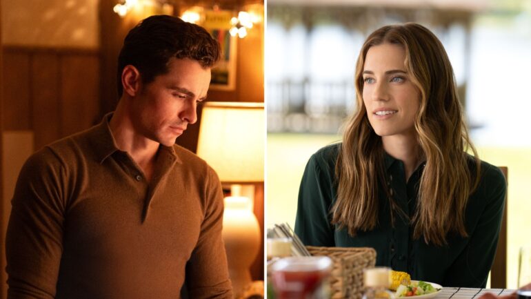 Dave Franco and Allison Williams in 'Regretting You'