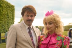 Danny Dyer and Lisa McGrillis as Freddie and Valerie in 'Rivals'