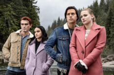 KJ Apa, Camila Mendes, Cole Sprouse, Lili Reinhart in Riverdale - 'Chapter Sixty- Six: Tange' - Season 4, episode 9