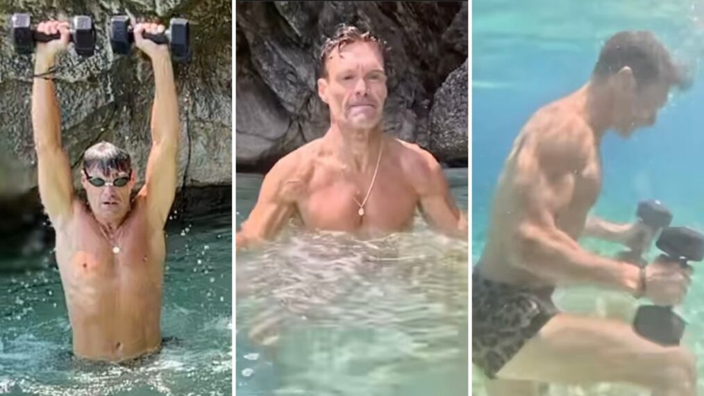 Ryan Seacrest workout