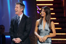 DANCING WITH THE STARS, hosts Tom Bergeron, Samantha Harris