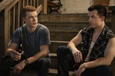 Cameron Monaghan and Noel Fisher in 'Shameless'
