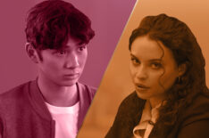 Sean Kaufman and Isabella Briggs as Steven and Denise on The Summer I Turned Pretty