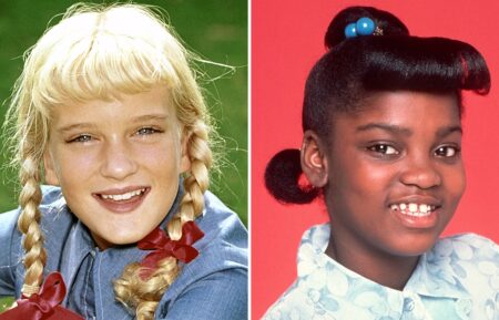 Susan Olsen and Danielle Spencer as child stars
