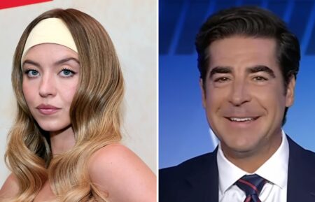 Sydney Sweeney and Jesse Watters