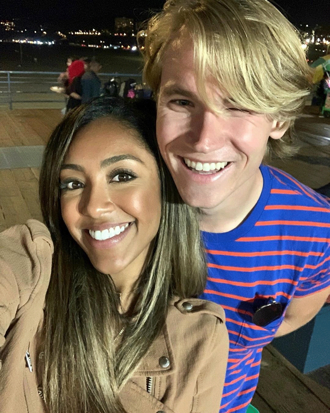 Tayshia Adams and John Paul Jones