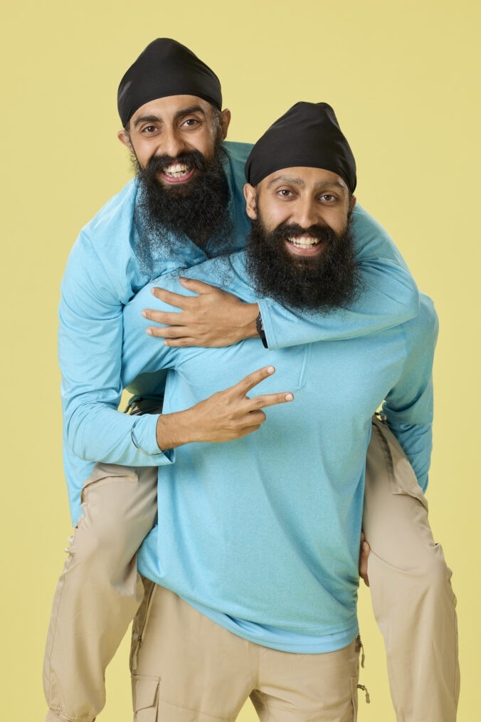 Jas Bains and Jag Bains for 'The Amazing Race' Season 38 'Big Brother' cast