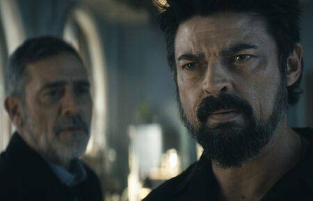 Jeffrey Dean Morgan and Karl Urban in 'The Boys' Season 4