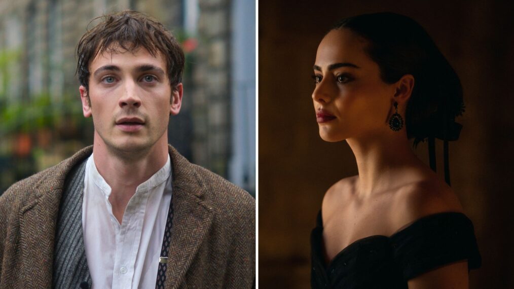 Guy Remmers and Aubri Ibrag as Theo and Lizzy in 'The Buccaneers' Season 2