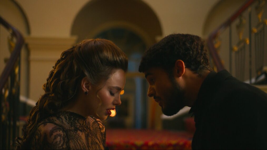 Kristine Froseth and Matthew Broome in 'The Buccaneers' Season 2 finale