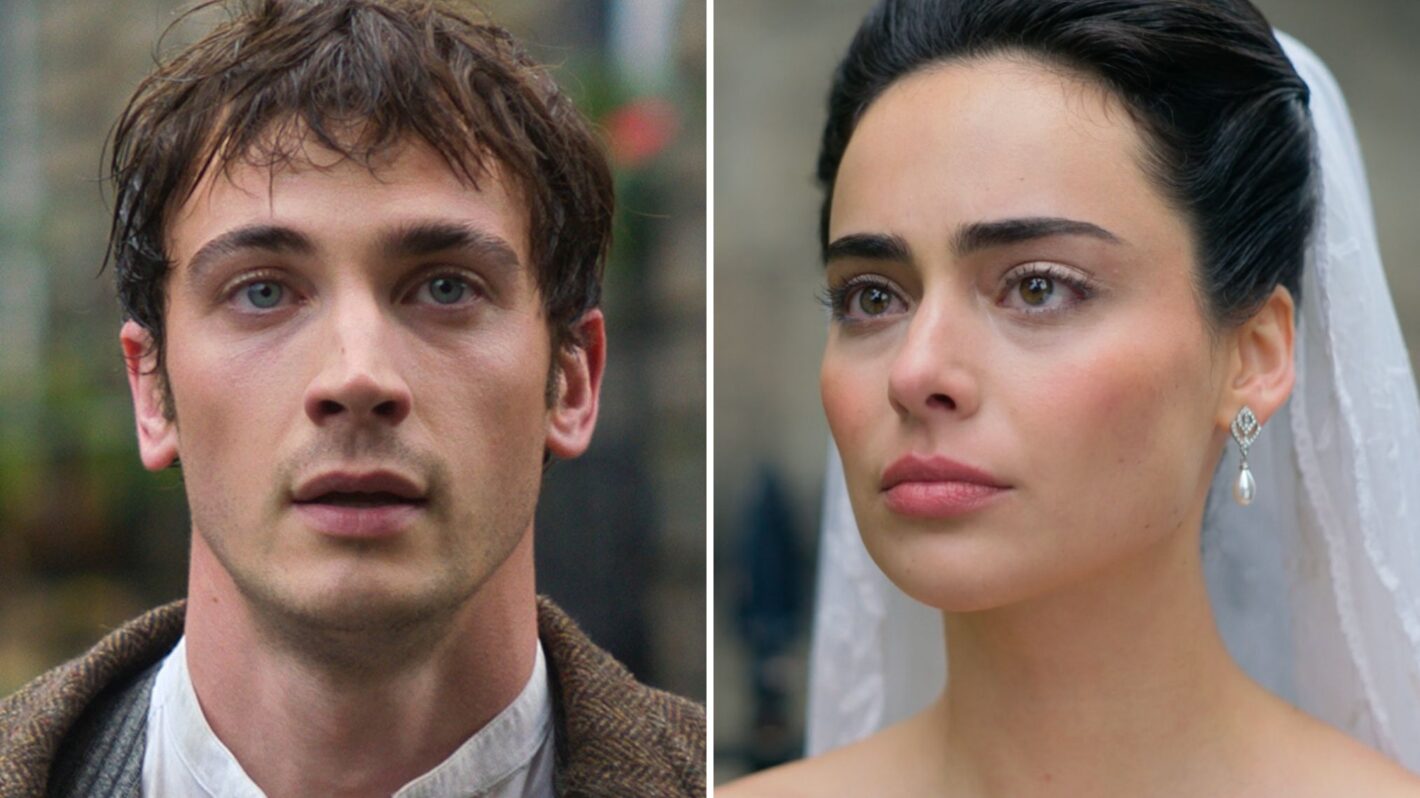Guy Remmers and Aubri Ibrag as Theo and Lizzy in 'The Buccaneers' Season 2