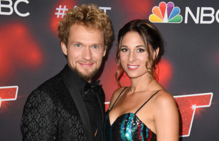 Thommy Ten and Amélie van Tass of The Clairvoyants attend
