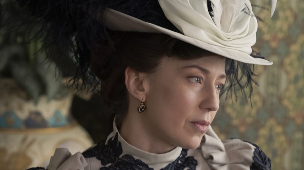 Carrie Coon as Bertha Russell in 'The Gilded Age' Season 3 finale