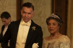 Brian Stokes Mitchell as Mr. Kirkland, Phylicia Rashad as Mrs. Kirkland in 'The Gilded Age' Season 3 finale