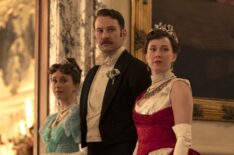 Taissa Farmiga, Ben Lamb, and Carrie Coon in 'The Gilded Age' Season 3 finale