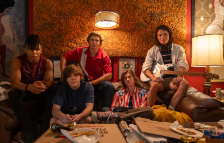 BEZ (Zendé Murdock), WYATT (Jesse Golliher), CHARLIE (William Lipton), NEIL (Axel Ellis), TOPHER (Jeremy Yun) of 'The Runarounds'