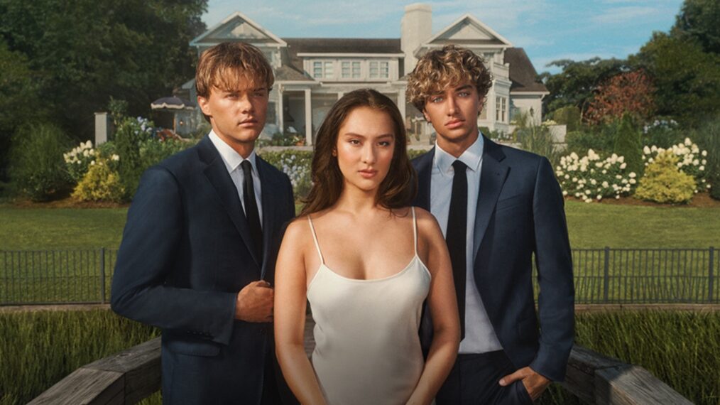 Christopher Briney, Lola Tung, and Gavin Casalegno in 'The Summer I Turned Pretty' Season 3