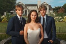 Christopher Briney, Lola Tung, and Gavin Casalegno in 'The Summer I Turned Pretty' Season 3