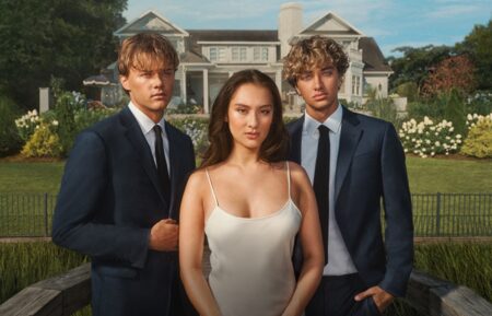 Christopher Briney, Lola Tung, and Gavin Casalegno in 'The Summer I Turned Pretty' Season 3