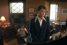Christopher Briney, Gavin Casalegno, and Tom Everett Scott in 'The Summer I Turned Pretty' Season 3