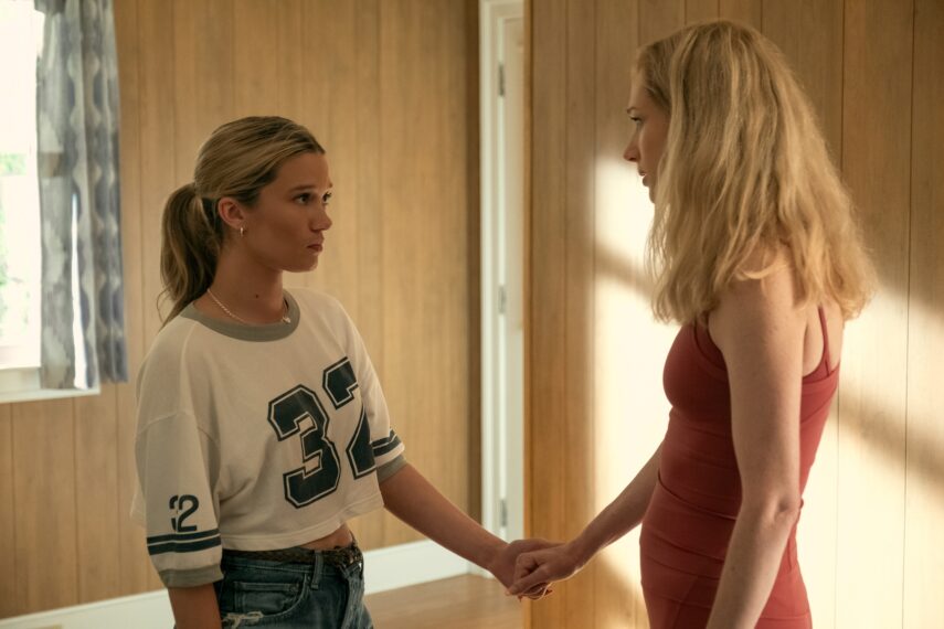 Rain Spencer and Kristen Connolly in 'The Summer I Turned Pretty' Season 3