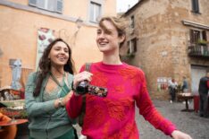 Rhianne Barreto and Grace Van Patten in 'The Twisted Tale of Amanda Knox'