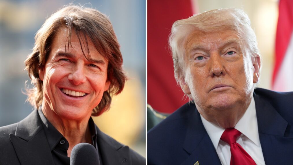 Tom Cruise and Donald Trump
