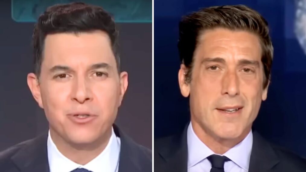 Tom Llamas and David Muir