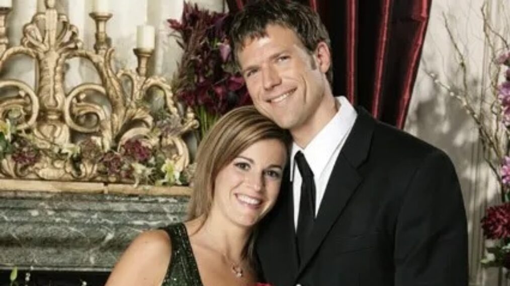 Travis Stork and Sarah Stone