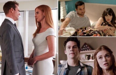 Donna and Harvey in Suits, Nick and Jess in New Girl, Stiles and Lydia in Teen Wolf