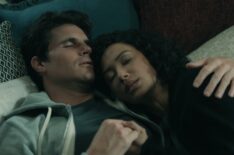 Robbie Amell and Andy Allo in 'Upload' Season 4