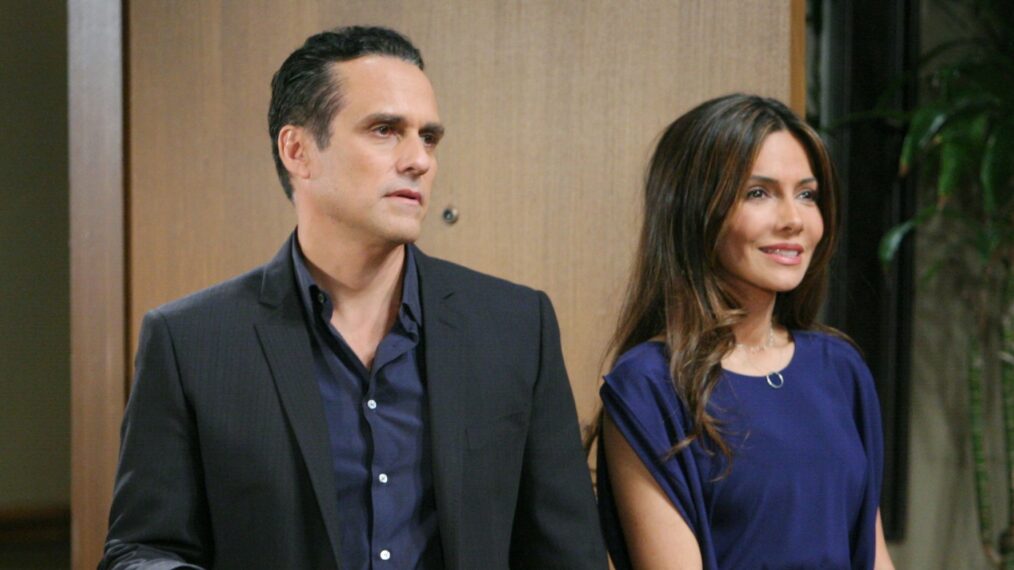 Maurice Benard, Vanessa Marcil as Sonny and Brenda on 'General Hospital' in 2010