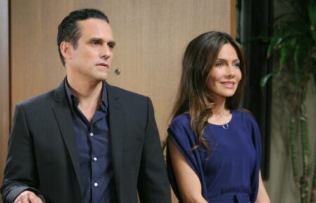 Maurice Benard, Vanessa Marcil as Sonny and Brenda on 'General Hospital' in 2010