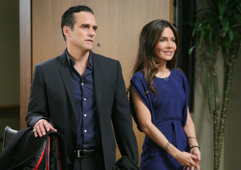 Maurice Benard, Vanessa Marcil as Sonny and Brenda on 'General Hospital' in 2010