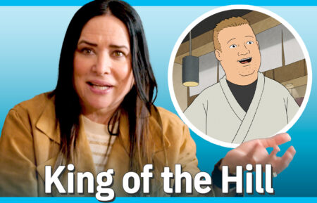 Pamela Adlon and Bobby from King of the Hill