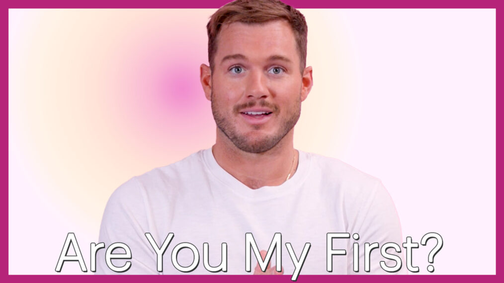 Colton Underwood on Are You My First