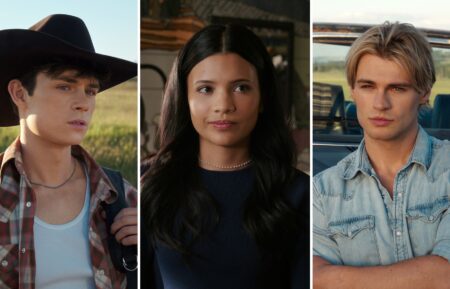 Ashby Gentry, Nikki Rodriguez and Noah Lalonde of 'My Life with the Walter Boys' Season 2