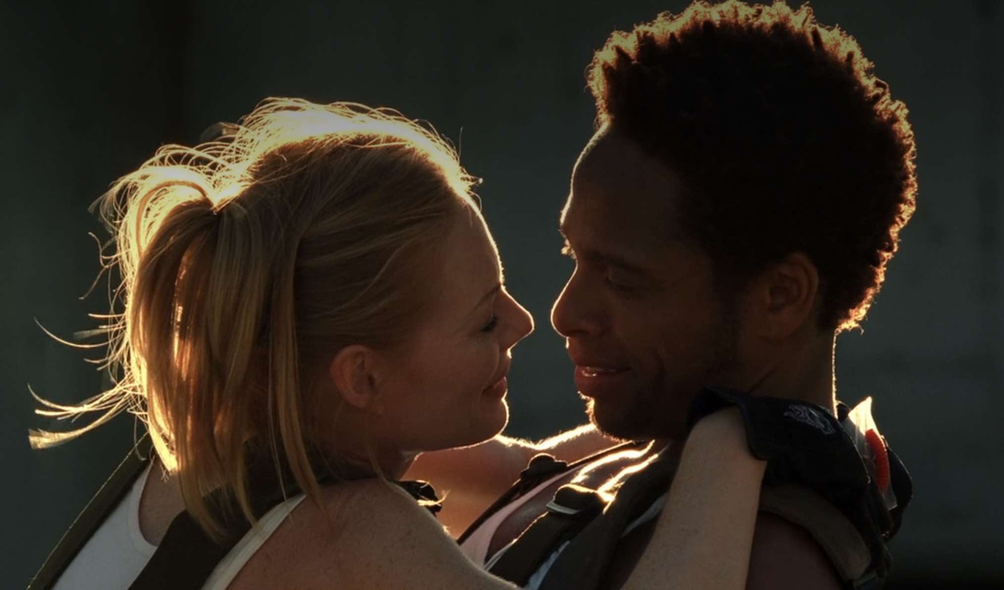 Marg Helgenberger and Gary Dourdan as Catherine and Warrick on 'CSI'