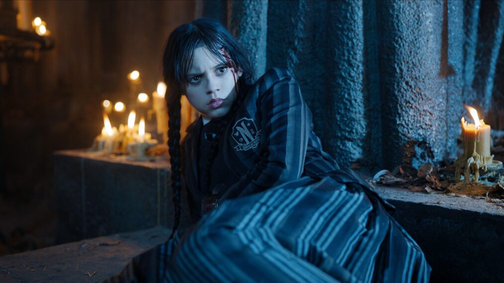 Jenna Ortega in 'Wednesday' Season 1 finale