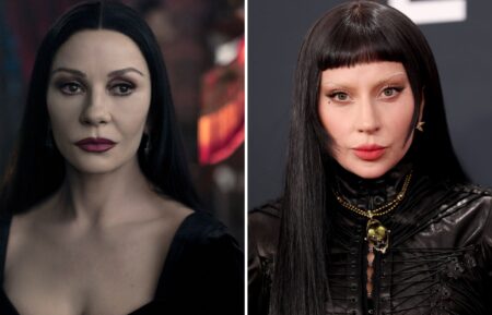 Catherine Zeta-Jones and Lady Gaga for 'Wednesday' Season 2