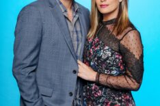 Joshua Morrow, Melissa Claire Egan on the set of 'The Young and the Restless'